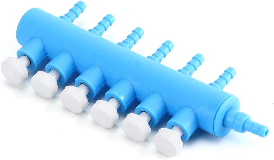 YOUTHINK Aquarium Splitter Pump Accessories 2/3/4/5/6-Way Water Tube Volume Control Valve Connector Fish Tank Air Splitter Oxygen Pump Accessories (6 way(2 pcs)) - Image 3