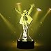 MJ Gifts Michael LED Jackson Lights Fans Dancer Michael Memory Jackson Gifts, Michael Souvenir Michael Lamp Creative Presents King of Pop Moonwalk Desktop 3D Decorative Lights for Home Party Festival