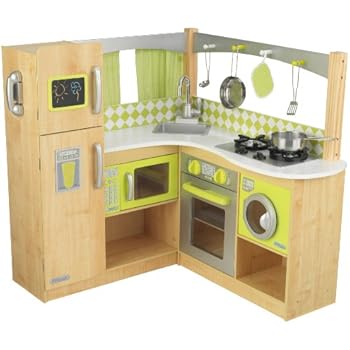 Amazon.com: Little Tikes – Cocina de madera Deluxe y centro ...