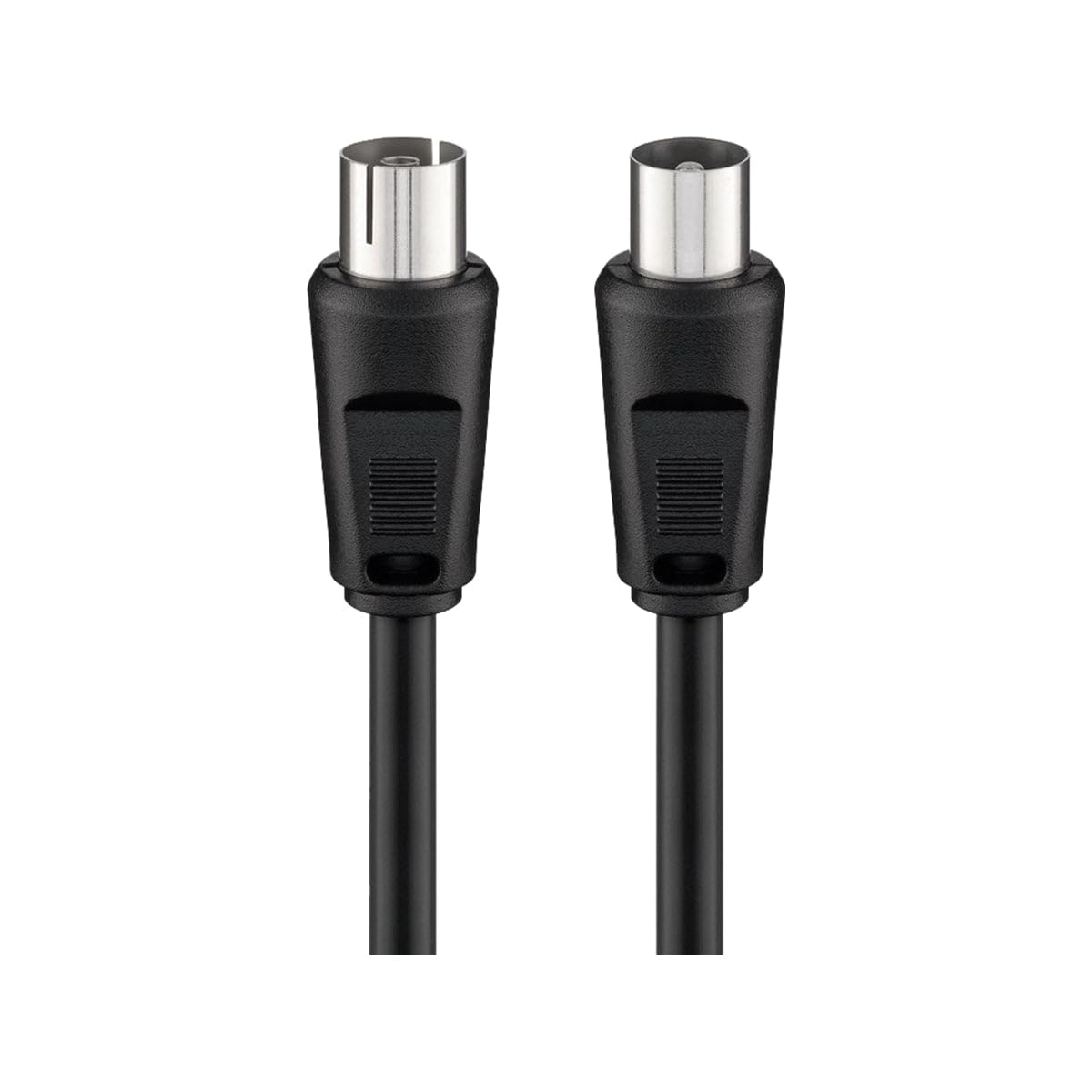 Goobay 11720 Antenna cable (<70 dB), 2X Shielded, 1.5m Length