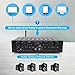 500W Karaoke Wireless Bluetooth Amplifier – 4 Channel Stereo Audio Home Theater Speaker Sound Power Receiver w/ AUX IN, FM, RCA Subwoofer Speakers OUT, USB, Microphone IN w/ Echo – Pyle PTA44BTthumb 3