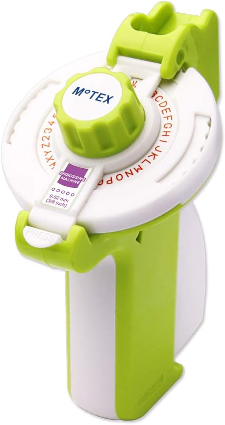 MoTEX Embossing Label Maker, Label Writer -E-202 (Pink) : Electronics