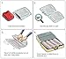 15-Pack Travel Luggage Space Saver Bags for Packing & Compressing Clothes, Hand Roll Only - No Pump Needed