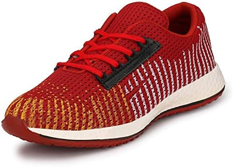 REWARM Men's Mesh Running Sneaker Lace Up Casual Shoes