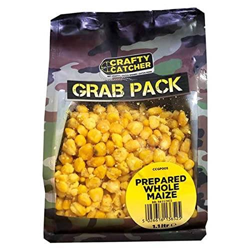Crafty Catcher PVA Friendly Prepared Whole Maize 1kg