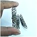 Masai Native Dreadlock Beads Cuffs Clips 3 Pc. Set 4cm (BRONZE)