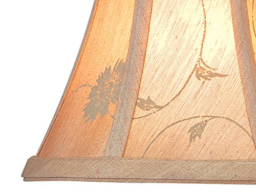 Lite Source CH554-6 6-Inch Lamp Shade, Beige Jacquard