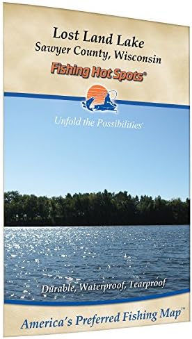 Lost Land Lake (Sawyer Co) Fishing Map