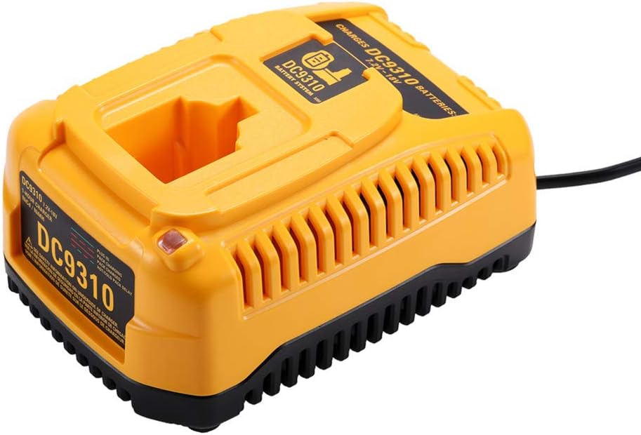 Masione DC9310 Fast Battery Charger for Dewalt 7.2V-18V XRP NI-CD & NI-MH Battery DW9057 DC9071 DC9091 DC9096 DW9072 DW9091 DW9099