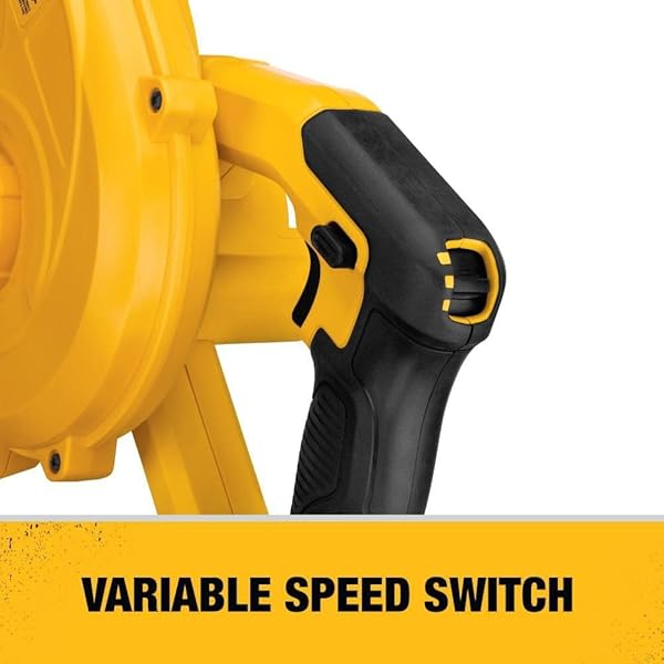DEWALT 20V MAX BLOWER, 100 CFM AIRFLOW, VARIABLE SPEED SWITCH, INCLUDES TRIGGER LOCK, BARE TOOL ONLY (DCE100B)