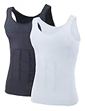 TopTie Men's Slimming Body Shaper Compression