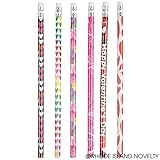 3 Dozen (36) Valentine's Pencil Assortment