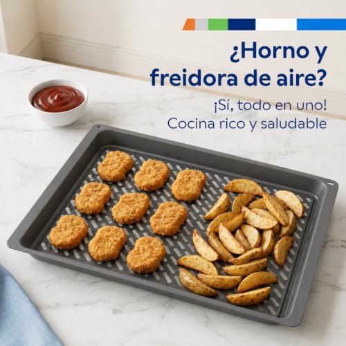 Balay, Horno multifunción, Pirólisis, Freidora de aire, negro, 3HB4821X3