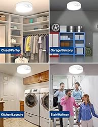 Nouscan Battery Operated Motion Sensor Ceiling