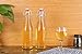 MAMA-AI-2018' Pack of 8 Beer Bottles 16 oz,Easy Cap Glass Bottle with Stopper, Swing Top Bottles for Oil,Vinegar,Beverages,Beer,Water,Kombucha,Kefir, Soda - Clear …