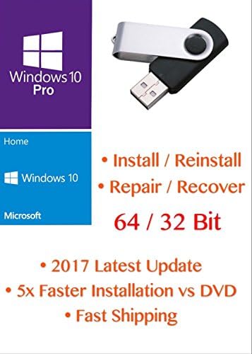 Windows 10 32-bit &amp; 64-bit All Editions Recovery Reinstall Repair Recovery Fix USB WINDOWS 10 ANY Version Repair, Recovery, Restore, Re-install &amp; Reboot Fix USB Free Messaging Tech Support