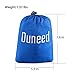 Ouneed Camping Hammock, Portable Nylon 2-Person Double Hammock with 2 x Hanging Straps, Parachute Lightweight Hammocks Rope Hanging Swing for Camping, Hiking, Backpack Tiravel (Blue & Grey)
