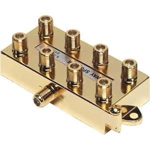Amazon.com: Philips 8-Way Coax Cable Splitter ... latest cable tv wiring 