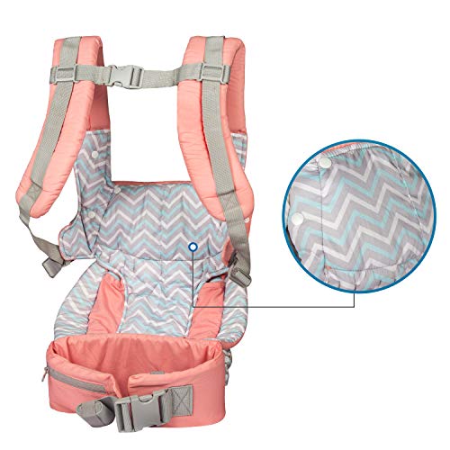 Labi Premium Cotton Baby Carrier with Adjustable Bucket Seat, Ergonomic