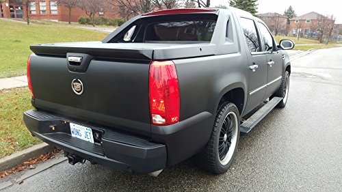 Black Matte Cast Decal Automotive Use Bubble and Air-Free Car Wrap Vinyl Large Roll 3MIL-VViViD8 (50ft x 5ft)