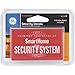 GE Security Decals, (5 Pack) Home Protection Warning, Premises Protected by Security System, Peel and Stick Weather Resistant, Resists Fading, DIY Home Protection, Perfect for Home & Apartment 45116