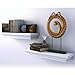brightmaison BGT Pure Crown Molding Floating Shelves, Wall Decor for Living Room, Picture Ledge & Plant Shelf, Wall Shelf Set of 2, White