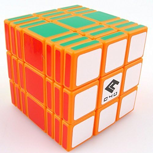 Cube4you 3x3x7 Magic Cube C4u Full Fuction 337 Speed Cube Orange