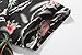 SSLR Mens Hawaiian Shirt Flamingos Casual Short Sleeve Aloha Shirt (Medium, Black)