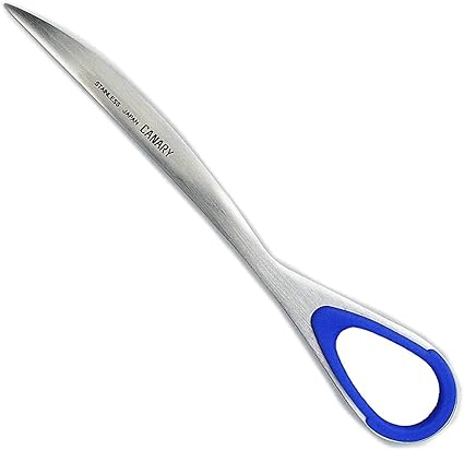 Amazon 長谷川刃物 ペーパーナイフ ブルー Esp 175 全長 17 5 刃渡り 8 5 Cm レターオープナー 文房具 オフィス用品
