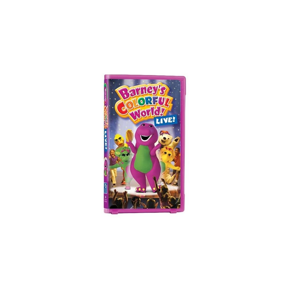 Barneys Colorful World Live Vhs Barney Movies Tv On Popscreen