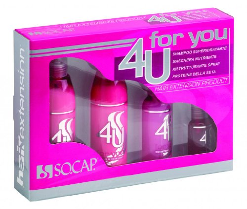 4U Hair Care Products, By SOCAP.USA, Made in Italy