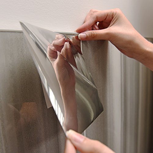 SELF Adhesive Mirror Tiles 6" x 6" (Set of 20) Buy Online in UAE