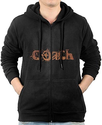 Skull Coach Mens Guys Big Pockets Nice Full Zip Colorfulpullover Hoodies