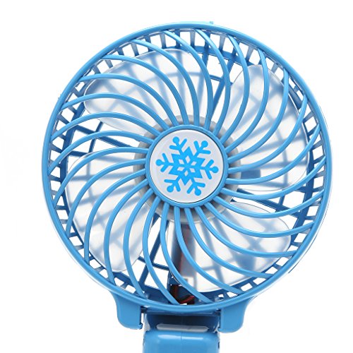 BYNNIX Foldable Handheld Mini Fan USB Power Rechargeable Battery Operated Hand Bar Fans