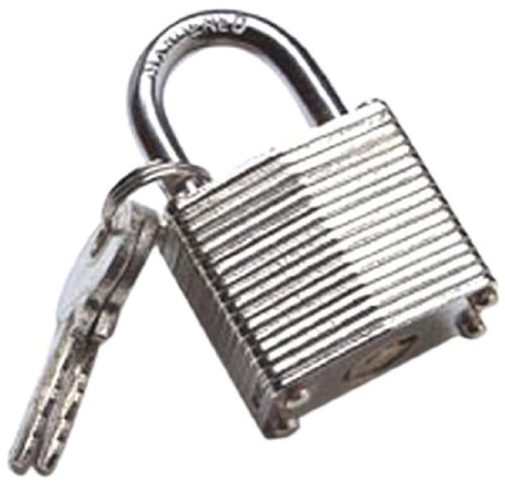 Merriway® BH01307 Heavy Duty Laminated Steel Padlock with Hardened Shackle, 40mm (1.1/2 inch)