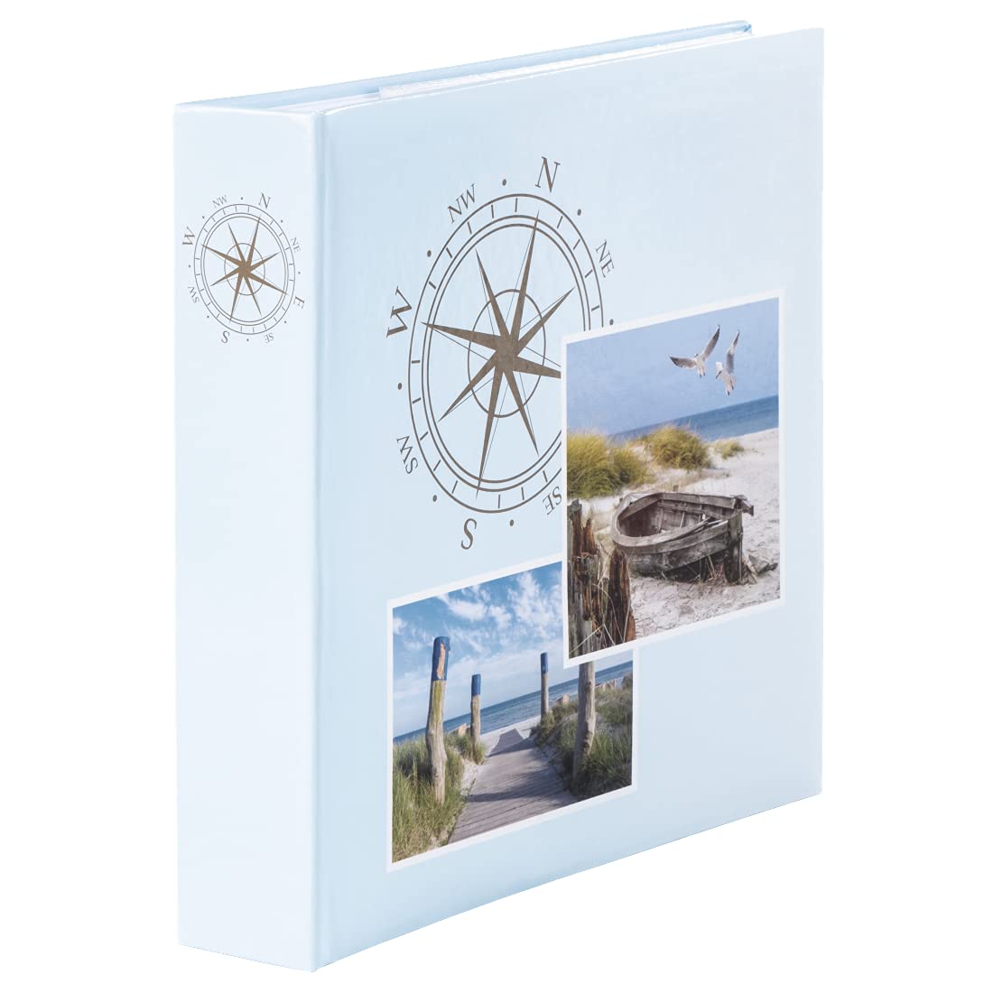 Hama Memo Album Compass, 100 Pages, Max: 200 Photos 10 x 15 cm, standard, Multi-Coloured, Default