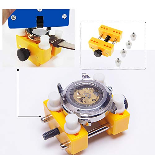 Vastar Watch Opening Tool - Watch Opener, Watch Battery Replacement Tool Kit, Watch Repair Tool Kit with User Manual