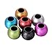 HooAMI 200pcs Mixed Color Acrylic Ball Beads 12mm for Jewelry Making