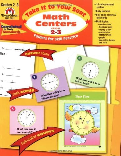 Take It to Your Seat Math Centers, Grades 2-3