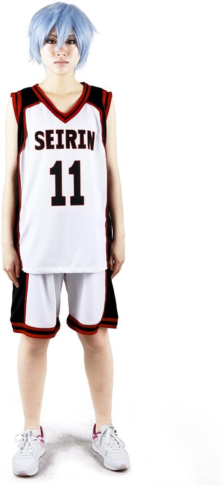 Micccostumes Men's Kuroko's Basketball Tetsuya Kuroko Jersey Cosplay Costume