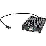 Sonnet Solo 10G Thunderbolt 3 to SFP+ 10 Gigabit Ethernet Adapter (SFP+ [SR] Included)