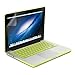 GMYLE 3 in 1 Bundle Soft-Touch Frosted Hard Case for MacBook Pro 13 inch with Retina Display (No CD-ROM) (Model: A1425 / A1502) with Keyboard Cover and Screen Protector - Neon Yellow