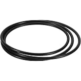uxcell 2Pcs AS-171 O-rings Nitrile Rubber 8" ID, 8-3/16" OD, 3/32" Width | 70 Durometer, Round Sealing Gasket for Automotive Machine Plumbing Sealing Repair, Black