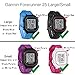 QGHXO Band for Garmin Forerunner 25, Soft Silicone Replacement Watch Band Strap for Garmin Forerunner 25 GPS Running Watch