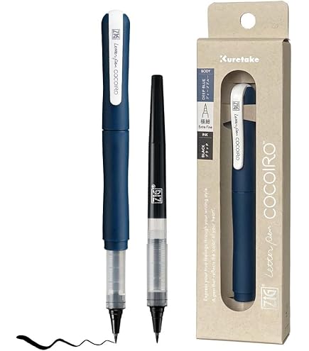 Kuretake Zig Letter pen COCOIRO, Body color POTTER'S PINK and