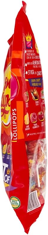 The Best Of, Lollipop, Gusto Frutti Assortiti, Busta da 120 Lecca Lecca, Ottime da condividere con Amici, Regalo Fine Festa