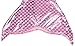 Dressy Daisy Girls' 3pcs Mermaid Tail Swimwear Mermaid Swimsuit Bathing Suit Bikini Costume Dress Size 6 / 6X Purple Pink A
