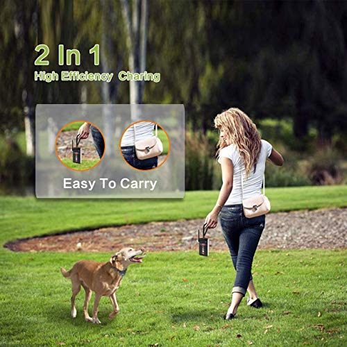 image for OKPET Dog Training Collar [NEW 2019], 2000ft Range Antenna Adjustable 