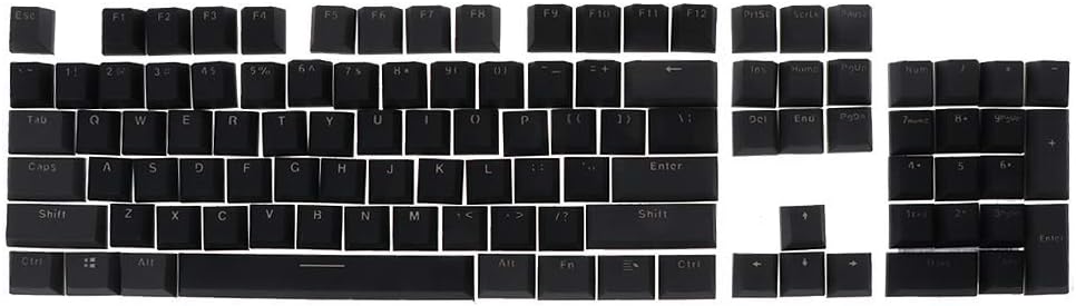 Lvyuanda 104 KeyCaps Backlit for Cherry MX 3.0 Mechanical USB Keyboard