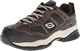 Skechers Men's Work Relaxed Fit Soft Stride Grinnel Comp, Brown/Black - 10.5 D(M) US